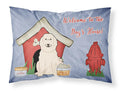 Dog House Collection Great Pyrenese Standard Pillowcase Lightweight Super Soft Easy Care Decorative Artwork Pillowcase, Standard