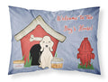 Dog House Collection Bedlington Terrier Sandy Standard Pillowcase Lightweight Super Soft Easy Care Decorative Artwork Pillowcase, Standard