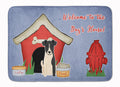 Dog House Collection Smooth Fox Terrier Memory Foam Kitchen Mat Machine Washable Anti-Fatigue Cushion Comfort Bath or Kitchen Rug