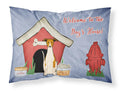 Dog House Collection Whippet Standard Pillowcase Lightweight Super Soft Easy Care Decorative Artwork Pillowcase, Standard