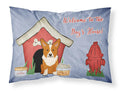Dog House Collection Corgi Standard Pillowcase Lightweight Super Soft Easy Care Decorative Artwork Pillowcase, Standard