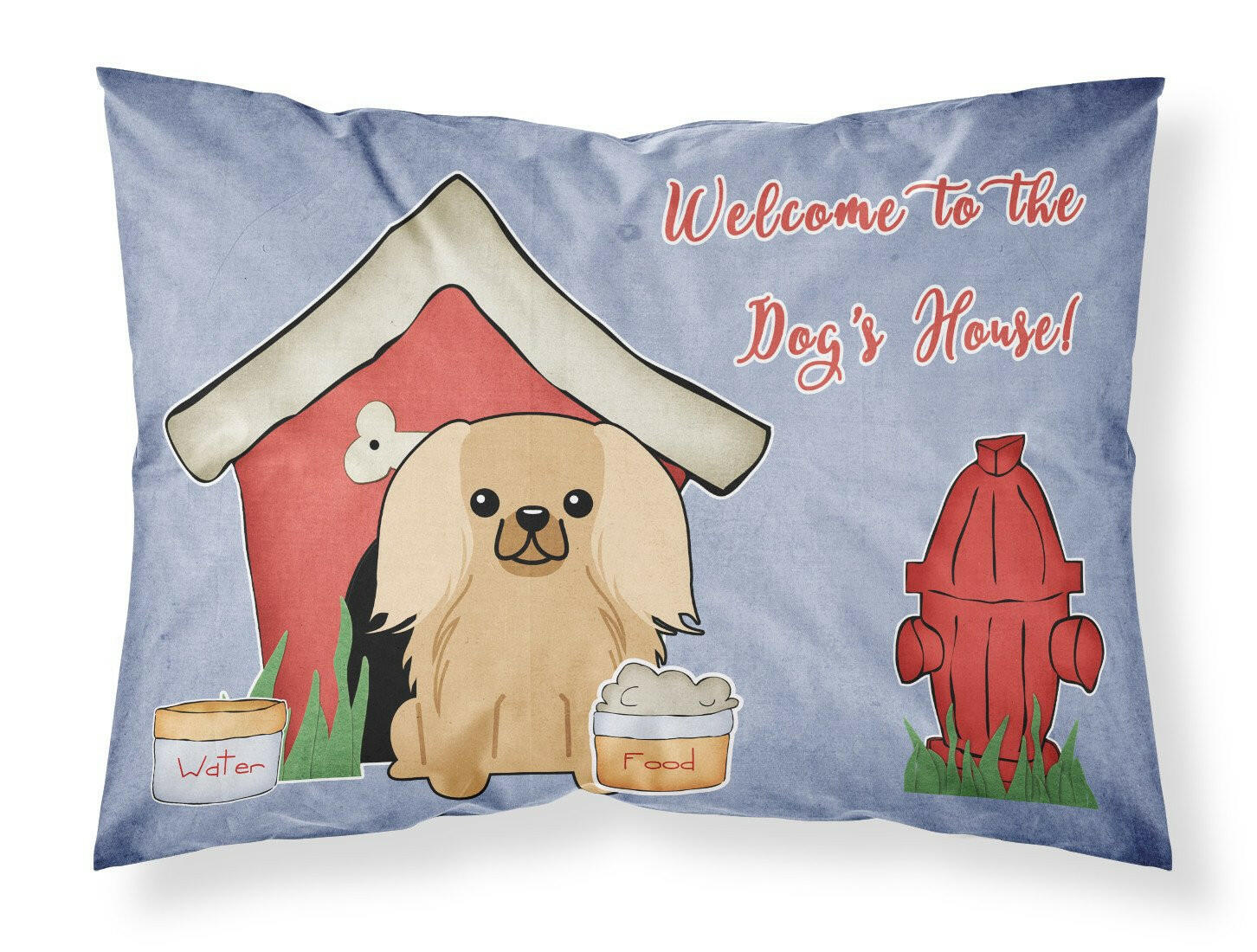 Dog House Collection Pekingese Fawn Sable Standard Pillowcase Lightweight Super Soft Easy Care Decorative Artwork Pillowcase, Standard