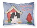 Dog House Collection Pekingese Black White Standard Pillowcase Lightweight Super Soft Easy Care Decorative Artwork Pillowcase, Standard