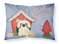 Dog House Collection Pekingese Cream Standard Pillowcase Lightweight Super Soft Easy Care Decorative Artwork Pillowcase, Standard