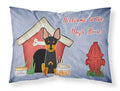 Dog House Collection English Toy Terrier Standard Pillowcase Lightweight Super Soft Easy Care Decorative Artwork Pillowcase, Standard