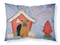 Dog House Collection Chinese Chongqing Dog Standard Pillowcase Lightweight Super Soft Easy Care Decorative Artwork Pillowcase, Standard