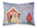 Dog House Collection English Bulldog Fawn Standard Pillowcase Lightweight Super Soft Easy Care Decorative Artwork Pillowcase, Standard