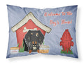 Dog House Collection Wire Haired Dachshund Dapple Standard Pillowcase Lightweight Super Soft Easy Care Decorative Artwork Pillowcase, Standard