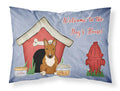 Dog House Collection Bull Terrier Red Standard Pillowcase Lightweight Super Soft Easy Care Decorative Artwork Pillowcase, Standard