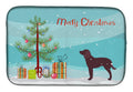 American Water Spaniel Merry Christmas Tree Dish Drying Mat Absorbent Dish Drying Mat Pad for Kitchen Counter Dish Drainer Mat for Countertop, 14 x 21", Multicolor
