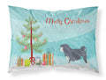 Lowchen Merry Christmas Tree Standard Pillowcase Lightweight Super Soft Easy Care Decorative Artwork Pillowcase, Standard