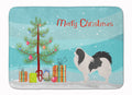 Japanese Chin Merry Christmas Tree Memory Foam Kitchen Mat Machine Washable Anti-Fatigue Cushion Comfort Bath or Kitchen Rug
