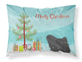 Puli Merry Christmas Tree Standard Pillowcase Lightweight Super Soft Easy Care Decorative Artwork Pillowcase, Standard