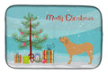 Fila Brasileiro Merry Christmas Tree Dish Drying Mat Absorbent Dish Drying Mat Pad for Kitchen Counter Dish Drainer Mat for Countertop, 14 x 21", Multicolor