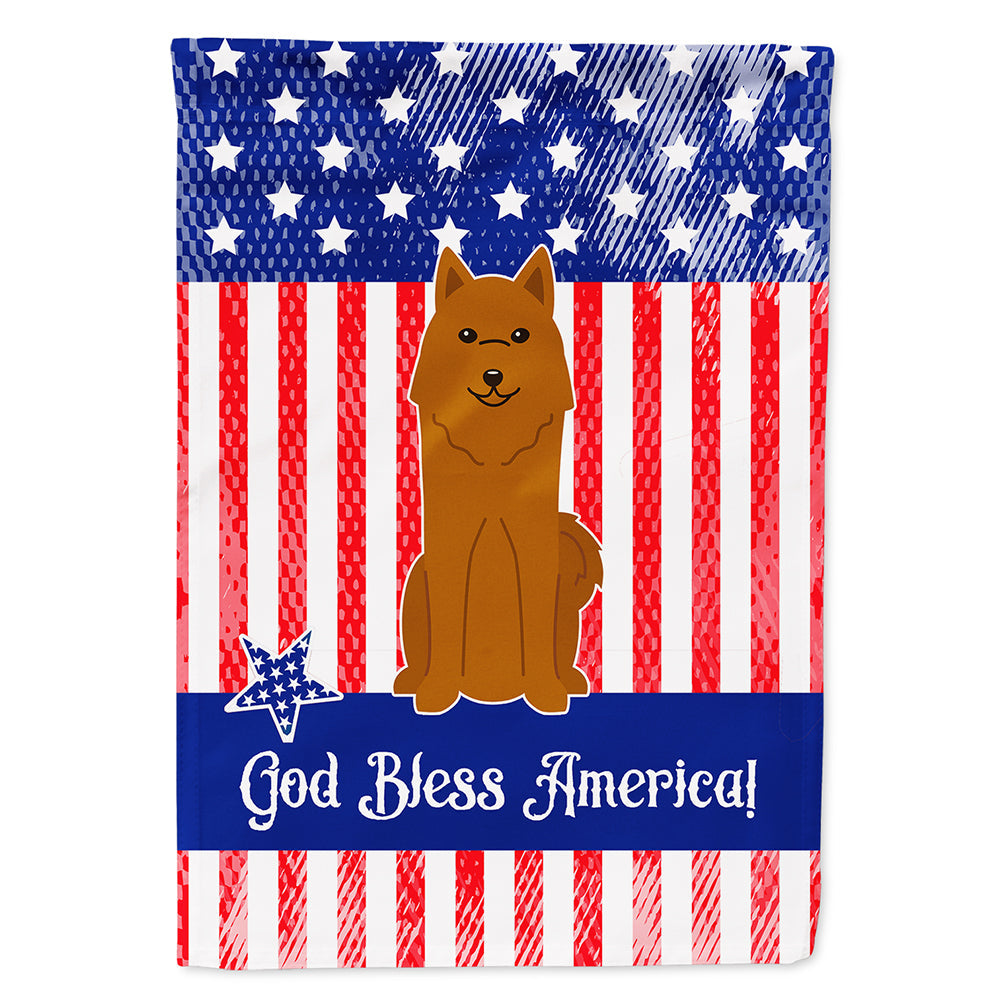 Patriotic USA Karelian Bear Dog House Flag 28x40 Porch Sleeve Pole Decorative Outside Yard Banner Artwork Wall Hanging, Polyester