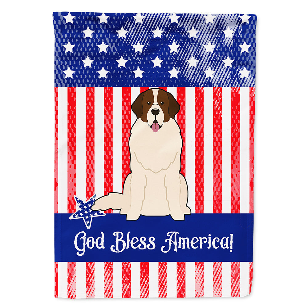 Patriotic USA Moscow Watchdog House Flag 28x40 Porch Sleeve Pole Decorative Outside Yard Banner Artwork Wall Hanging, Polyester