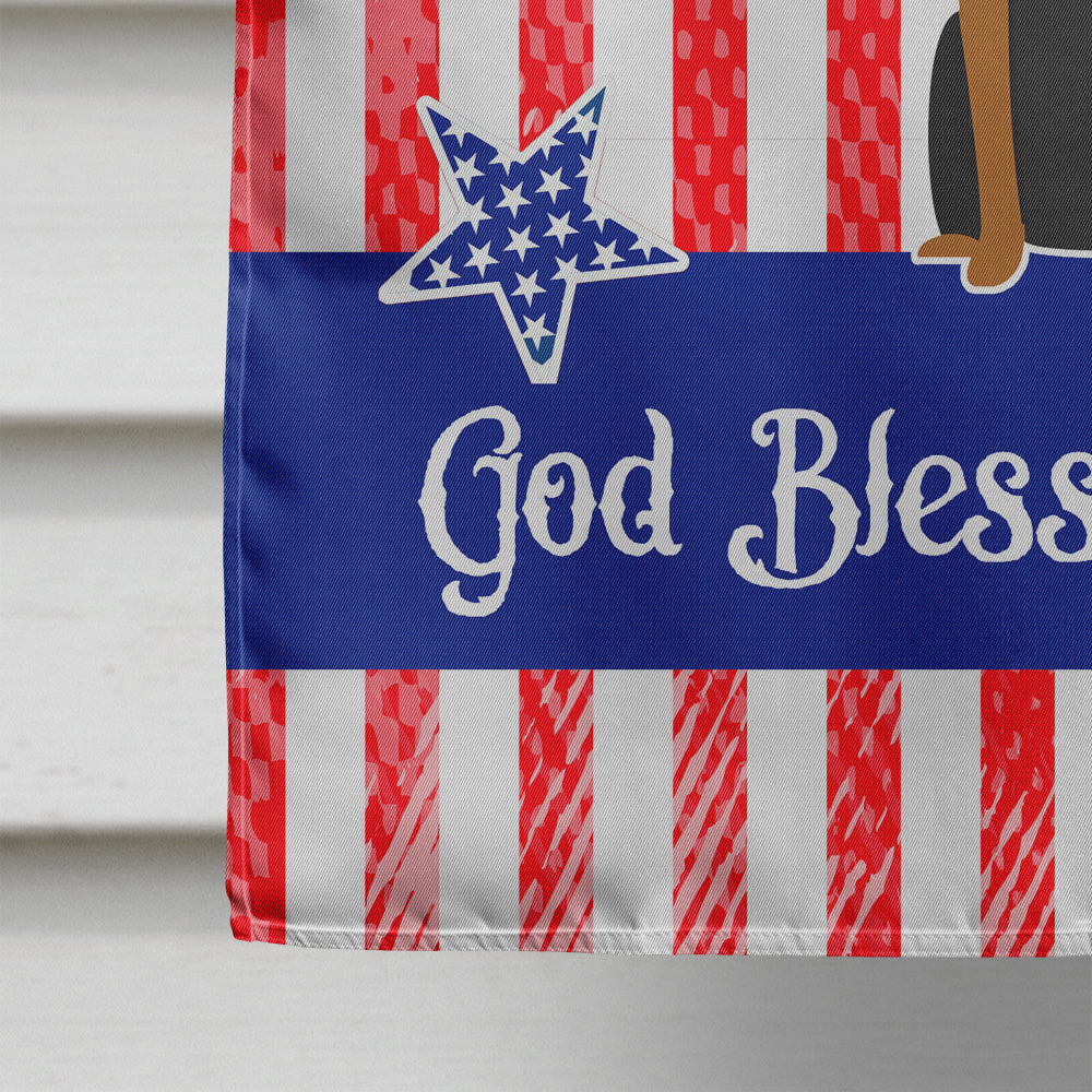 Patriotic USA Manchester Terrier House Flag 28x40 Porch Sleeve Pole Decorative Outside Yard Banner Artwork Wall Hanging, Polyester