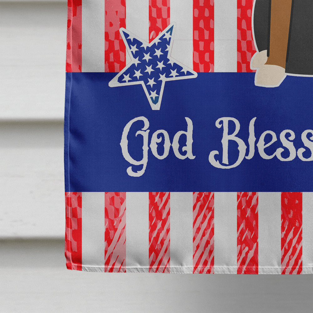 Patriotic USA Greater Swiss Mountain Dog House Flag 28x40 Porch Sleeve Pole Decorative Outside Yard Banner Artwork Wall Hanging, Polyester