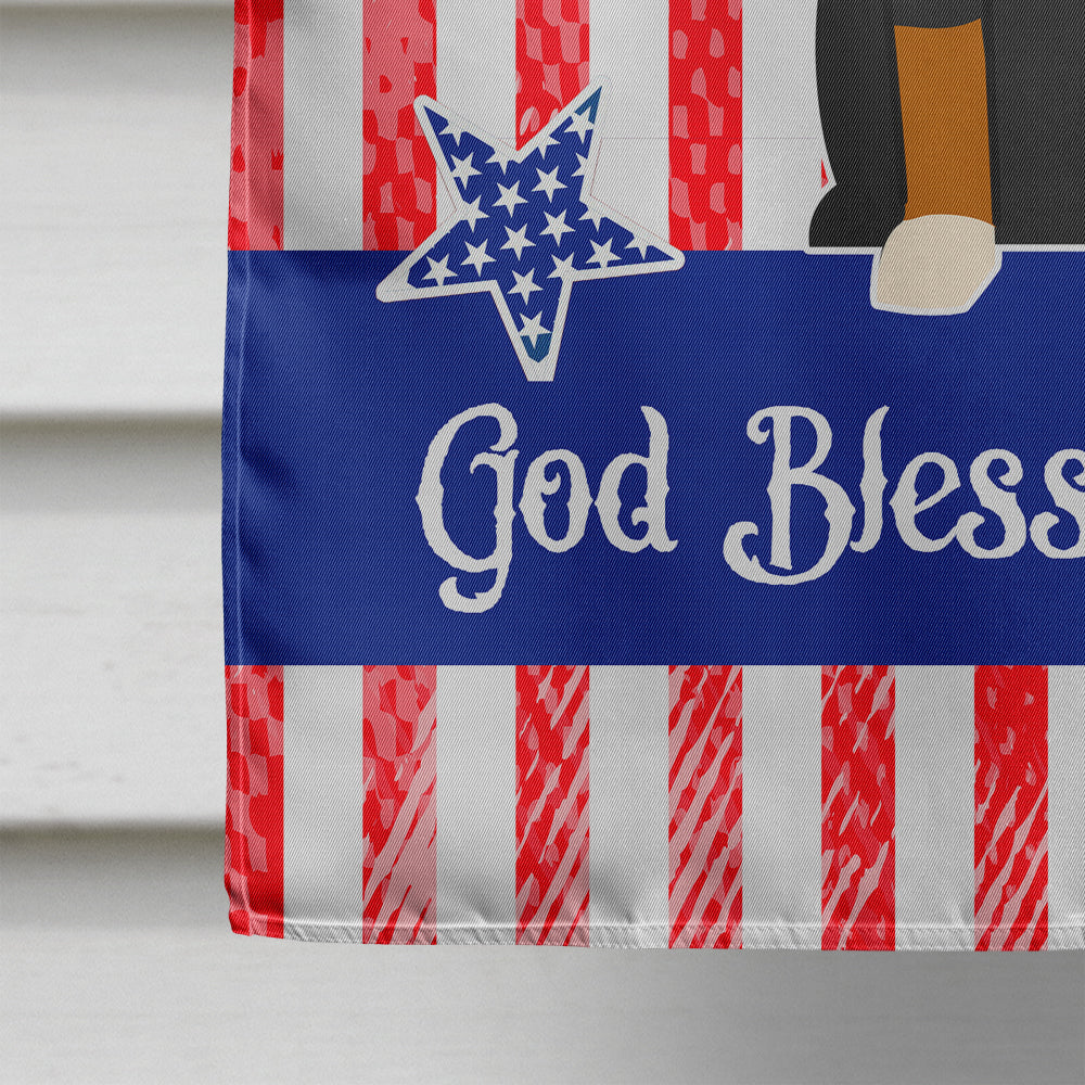 Patriotic USA Appenzeller Sennenhund House Flag 28x40 Porch Sleeve Pole Decorative Outside Yard Banner Artwork Wall Hanging, Polyester