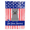 Patriotic USA Glen of Imal Grey House Flag 28x40 Porch Sleeve Pole Decorative Outside Yard Banner Artwork Wall Hanging, Polyester