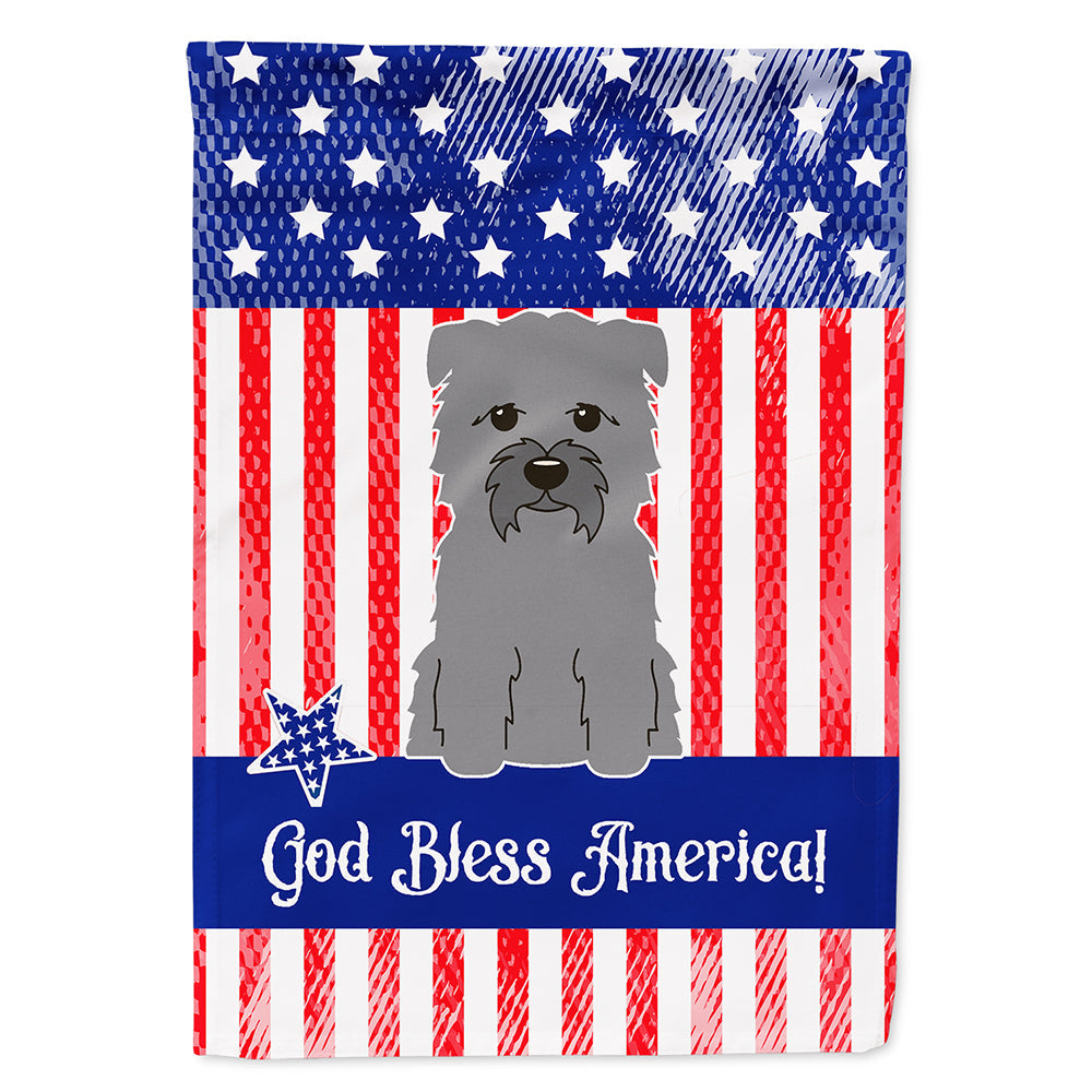 Patriotic USA Glen of Imal Grey House Flag 28x40 Porch Sleeve Pole Decorative Outside Yard Banner Artwork Wall Hanging, Polyester