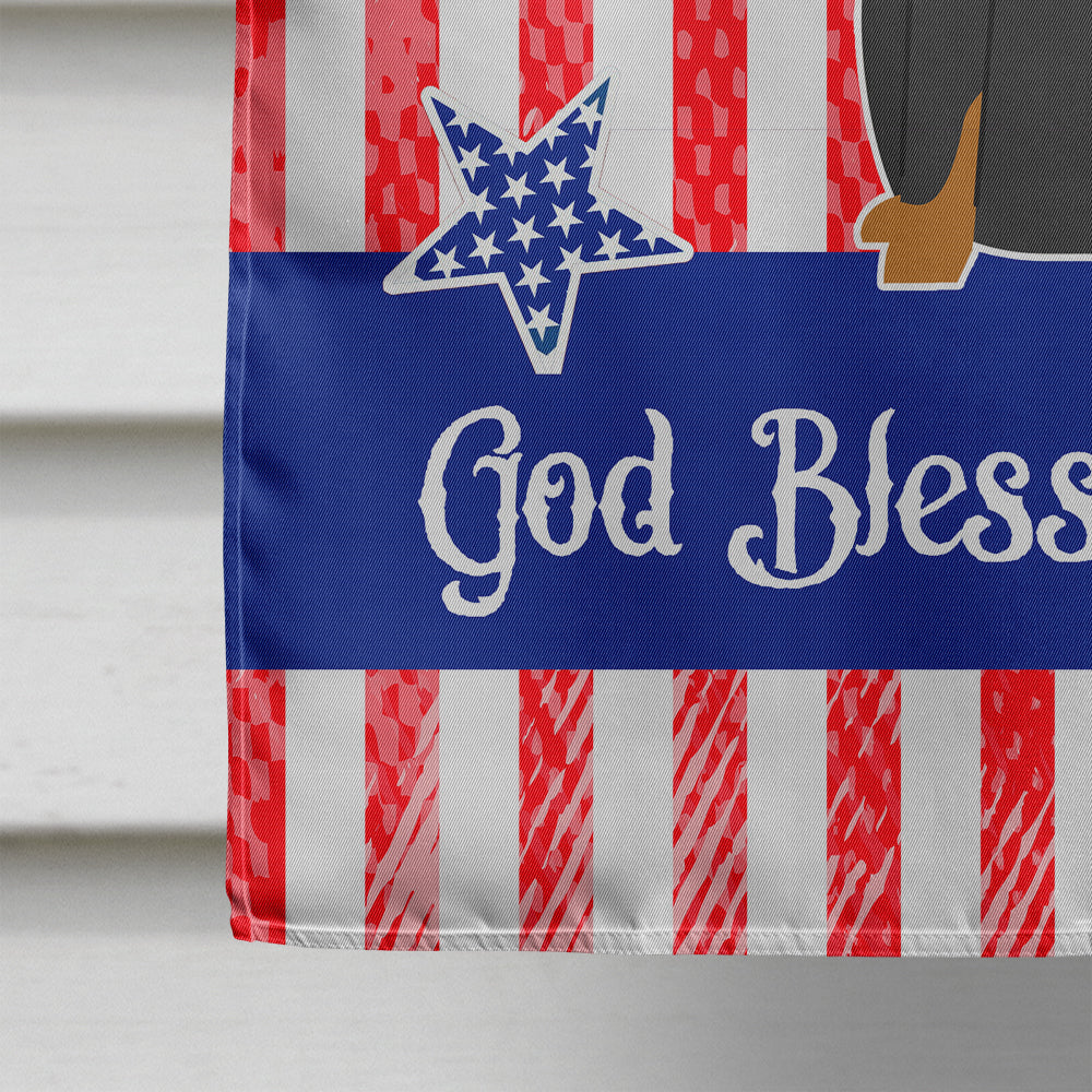Patriotic USA Beauce Shepherd Dog House Flag 28x40 Porch Sleeve Pole Decorative Outside Yard Banner Artwork Wall Hanging, Polyester