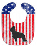 USA Patriotic Briard Baby Bib Easy-Clean Baby Bib Baby Feeding Accessory Baby Mealtime Essential, 10 x 13, Multicolor