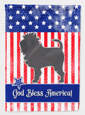 USA Patriotic Affenpinscher House Flag 28x40 Porch Sleeve Pole Decorative Outside Yard Banner Artwork Wall Hanging, Polyester