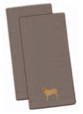 Fila Brasileiro Gray Embroidered Towel Set of 2