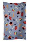Pharaoh Hound Dog House Collection Kitchen Towel Velour Plush Front and Cotton Loop Back Machine Washable