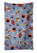 Shih Tzu Dog House Collection Kitchen Towel Velour Plush Front and Cotton Loop Back Machine Washable