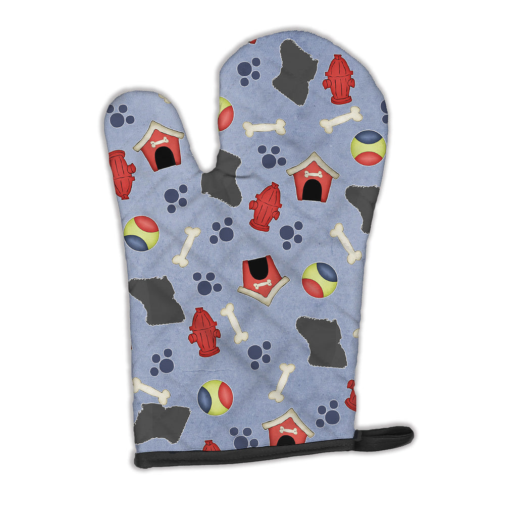 Puli Dog House Collection Oven Mitt Heat Resistant Thick Oven Mitt for Hot Pans and Oven, Kitchen Mitt Protect Hands, Cooking Baking Glove