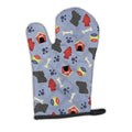 Puli Dog House Collection Oven Mitt Heat Resistant Thick Oven Mitt for Hot Pans and Oven, Kitchen Mitt Protect Hands, Cooking Baking Glove