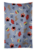 Neapolitan Mastiff Dog House Collection Kitchen Towel Velour Plush Front and Cotton Loop Back Machine Washable