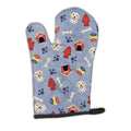 Dog House Collection Golden Retriever Oven Mitt Heat Resistant Thick Oven Mitt for Hot Pans and Oven, Kitchen Mitt Protect Hands, Cooking Baking Glove