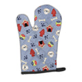 Dog House Collection Pekingese Oven Mitt Heat Resistant Thick Oven Mitt for Hot Pans and Oven, Kitchen Mitt Protect Hands, Cooking Baking Glove