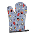 Dog House Collection Saluki Oven Mitt Heat Resistant Thick Oven Mitt for Hot Pans and Oven, Kitchen Mitt Protect Hands, Cooking Baking Glove