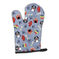 Dog House Collection Bernese Mountain Dog Oven Mitt Heat Resistant Thick Oven Mitt for Hot Pans and Oven, Kitchen Mitt Protect Hands, Cooking Baking Glove