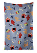 Dog House Collection Chow Chow Kitchen Towel Velour Plush Front and Cotton Loop Back Machine Washable