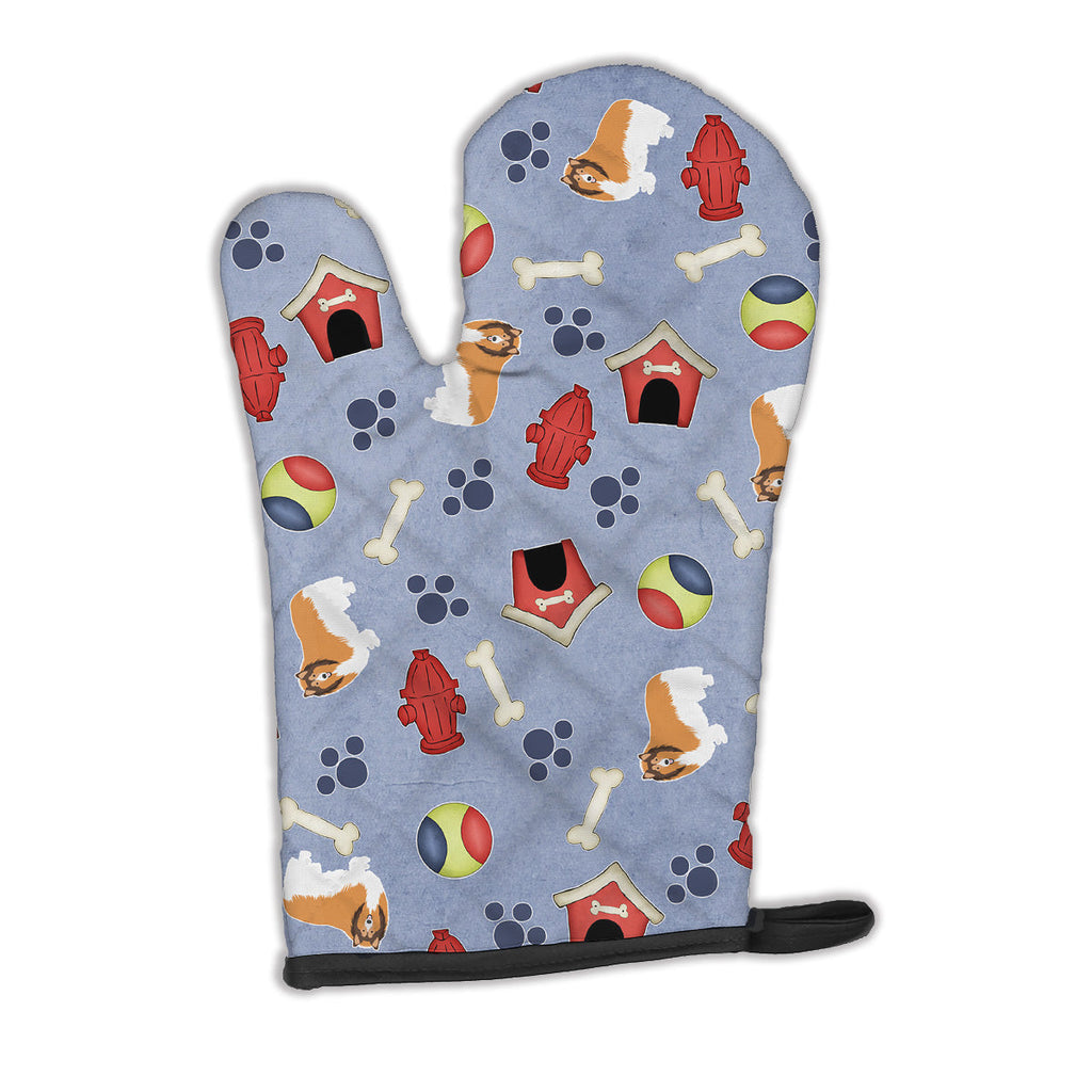 Dog House Collection Rough Collie Oven Mitt Heat Resistant Thick Oven Mitt for Hot Pans and Oven, Kitchen Mitt Protect Hands, Cooking Baking Glove