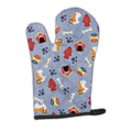 Dog House Collection Rough Collie Oven Mitt Heat Resistant Thick Oven Mitt for Hot Pans and Oven, Kitchen Mitt Protect Hands, Cooking Baking Glove