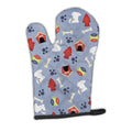 Dog House Collection Shih Tzu Oven Mitt Heat Resistant Thick Oven Mitt for Hot Pans and Oven, Kitchen Mitt Protect Hands, Cooking Baking Glove