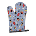 Dog House Collection Yorkshire Terrier Oven Mitt Heat Resistant Thick Oven Mitt for Hot Pans and Oven, Kitchen Mitt Protect Hands, Cooking Baking Glove