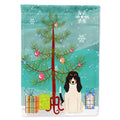 Merry Christmas Tree Swiss Hound House Flag 28x40 Porch Sleeve Pole Decorative Outside Yard Banner Artwork Wall Hanging, Polyester