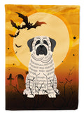 Halloween Mastiff Brindle White House Flag 28x40 Porch Sleeve Pole Decorative Outside Yard Banner Artwork Wall Hanging, Polyester