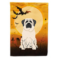 Halloween Mastiff White House Flag 28x40 Porch Sleeve Pole Decorative Outside Yard Banner Artwork Wall Hanging, Polyester