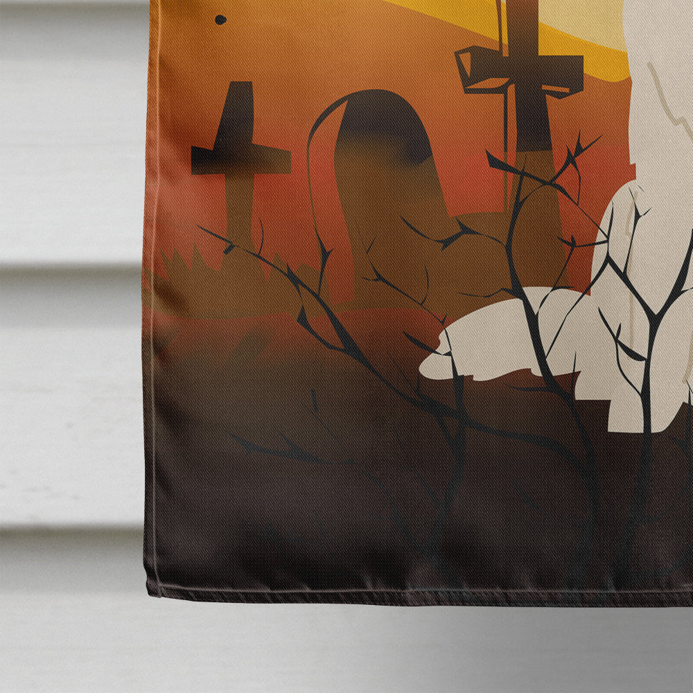 Halloween Moscow Watchdog House Flag 28x40 Porch Sleeve Pole Decorative Outside Yard Banner Artwork Wall Hanging, Polyester