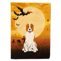 Halloween Central Asian Shepherd Dog House Flag 28x40 Porch Sleeve Pole Decorative Outside Yard Banner Artwork Wall Hanging, Polyester