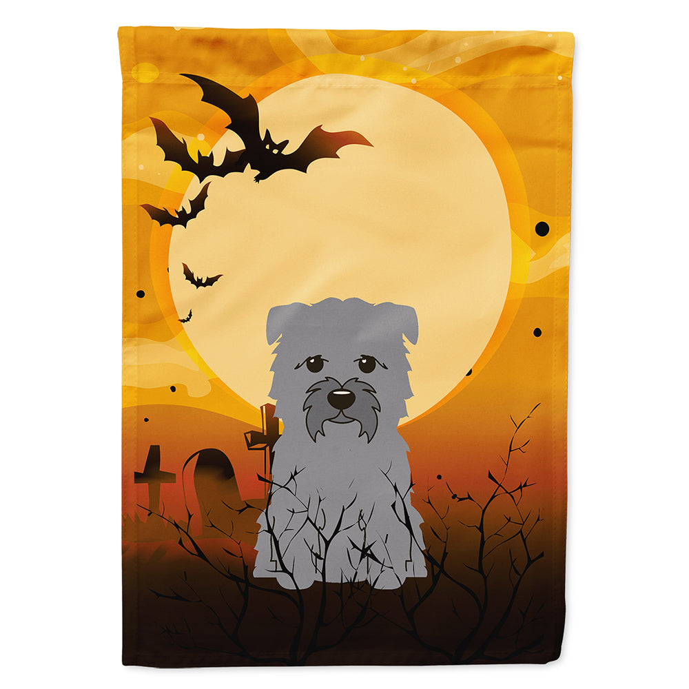 Halloween Glen of Imal Grey House Flag 28x40 Porch Sleeve Pole Decorative Outside Yard Banner Artwork Wall Hanging, Polyester
