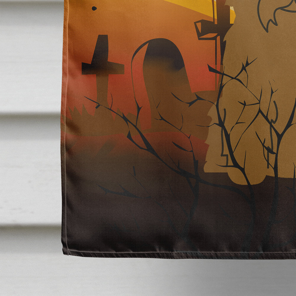 Halloween Glen of Imal Tan House Flag 28x40 Porch Sleeve Pole Decorative Outside Yard Banner Artwork Wall Hanging, Polyester
